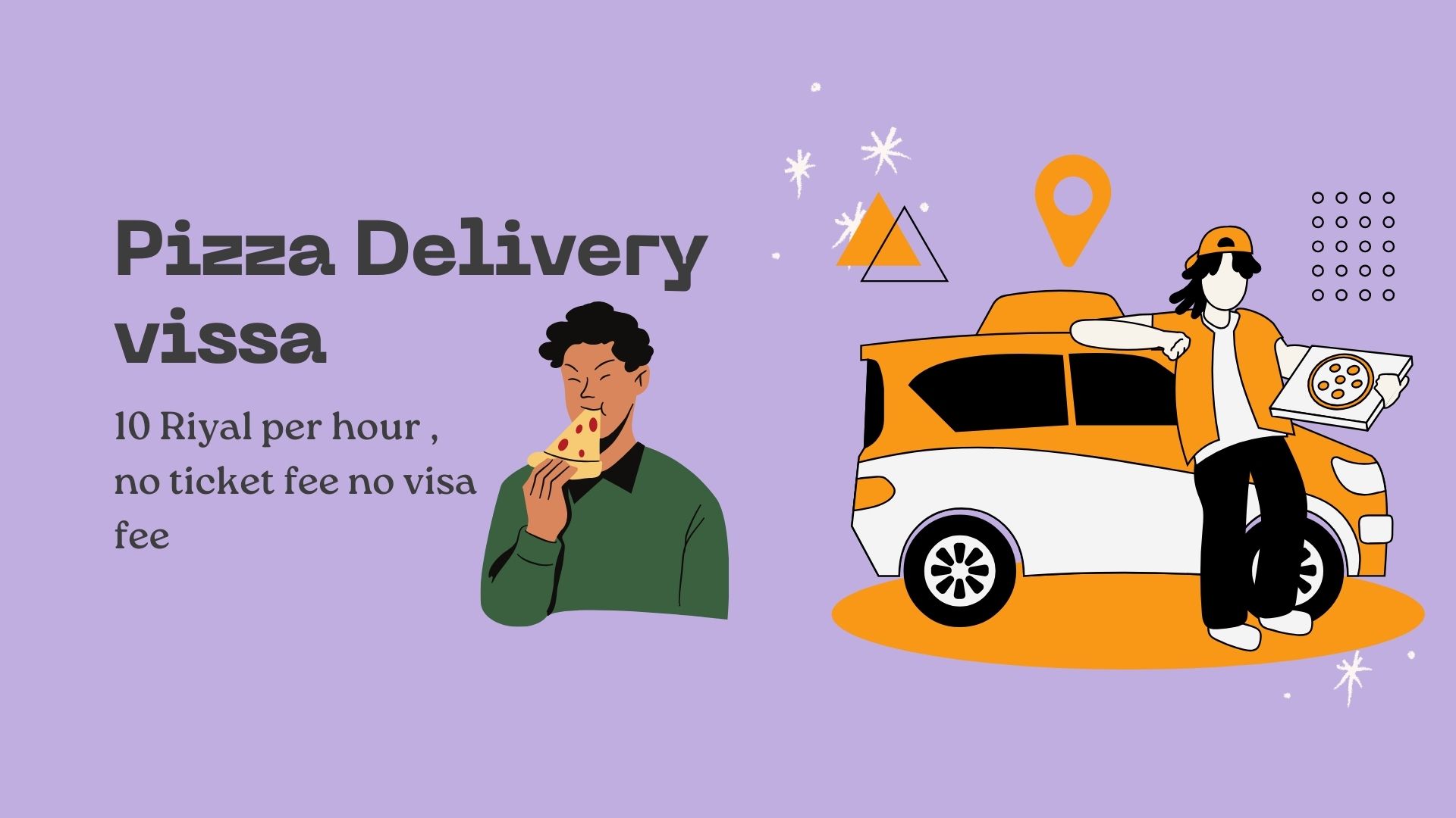 Pizza Delivery Driver in Sudia Arabia